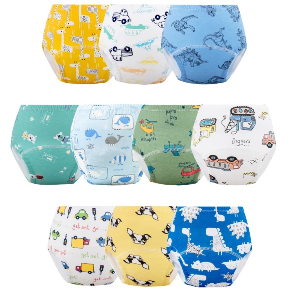 Potty Training Pants BoysLearning Designs TrainingUnderwear Pants 10 Packs, 2-4T
